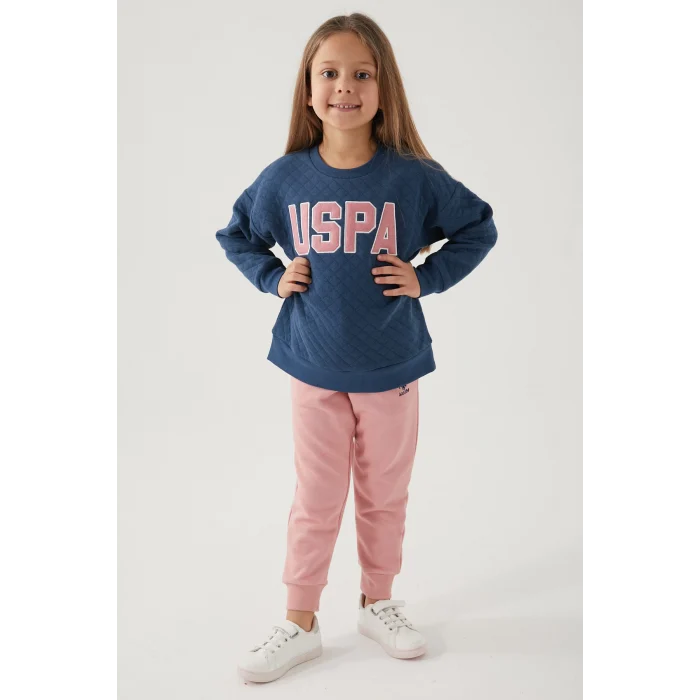 US Polo 1620-4 Kız Çocuk İkili Takım