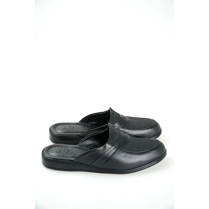 DS Damat 503 Desenli Deri Erkek Terlik