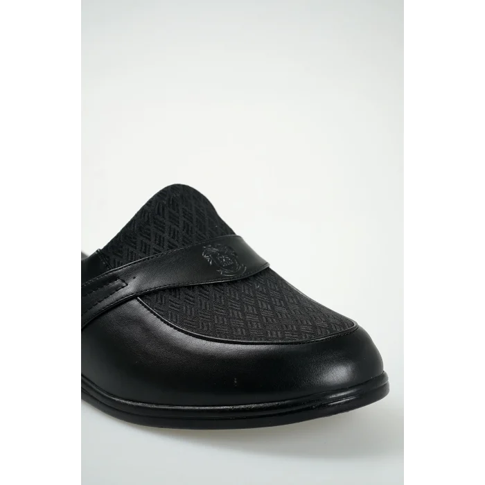DS Damat 503 Desenli Deri Erkek Terlik
