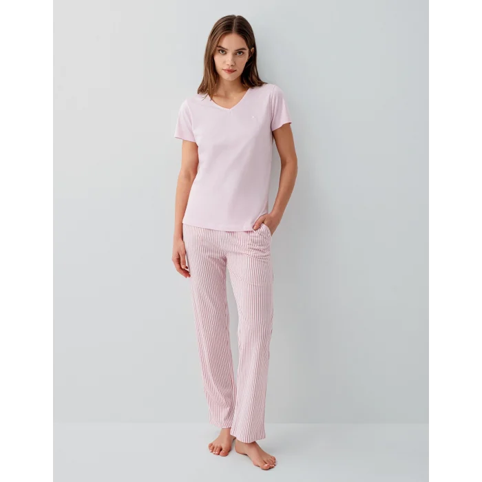 Pierre Cardin 9202-S Kısa Kol Pijama Takımı