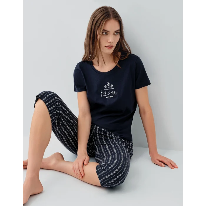 Pierre Cardin 9207-S Kadın Kapri İkili Takım