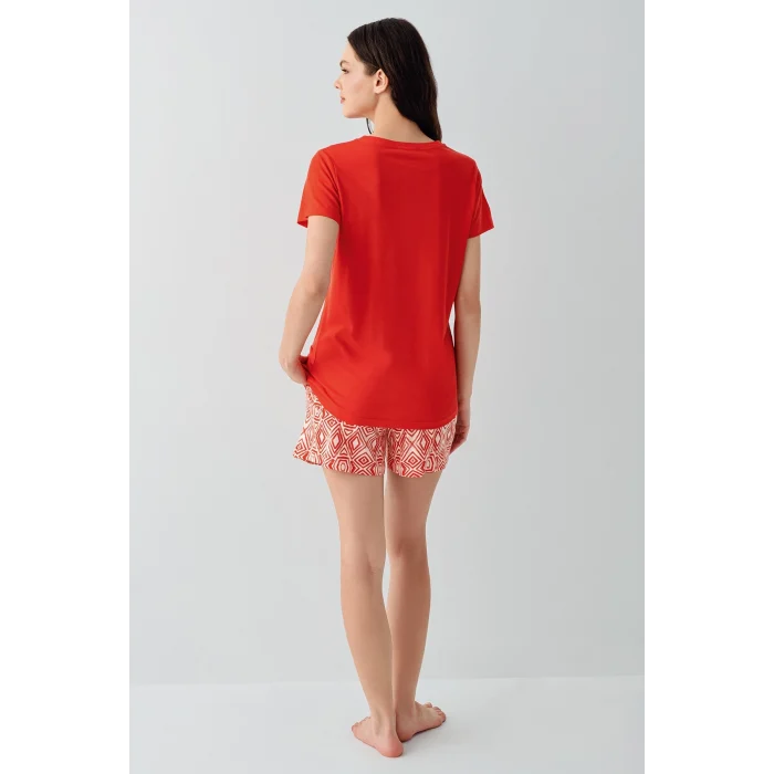 Arnetta 3612-X Kadın Battal Şort Takım