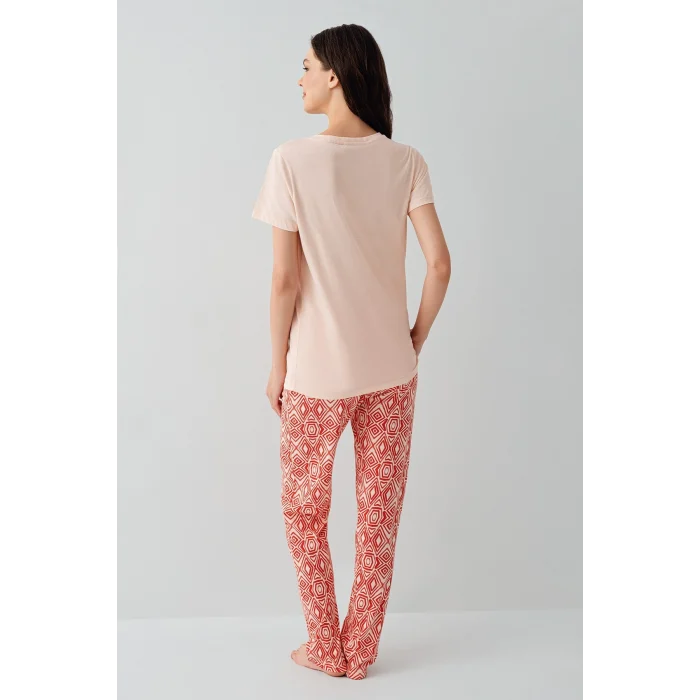 Arnetta 3611-X Kadın Kısa Kol Pijama Takım