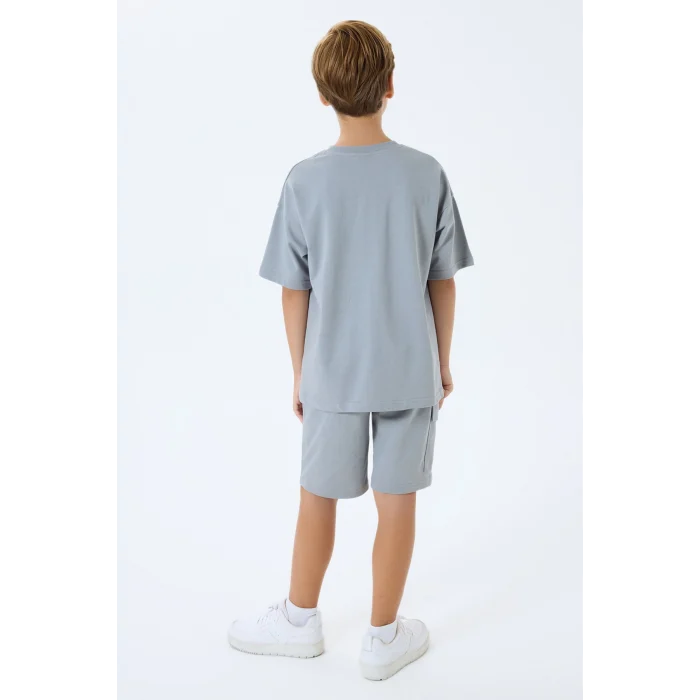 RolyPoly 3765-G Erkek Garson Kargo Bermuda Takım