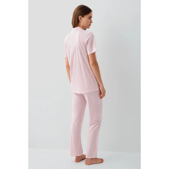 Pierre Cardin 9204-S Kadın Gömlek Pijama Takım