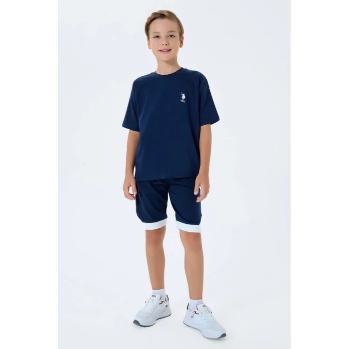US Polo 2403-4 Erkek Çocuk Bermuda Takım