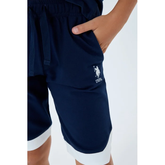 US Polo 2403-4 Erkek Çocuk Bermuda Takım
