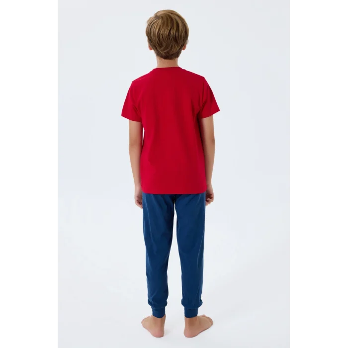US Polo 2410-4 Erkek Çocuk Pijama Takım