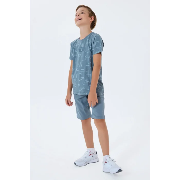 US Polo 2411-G Erkek Garson Bermuda Takım