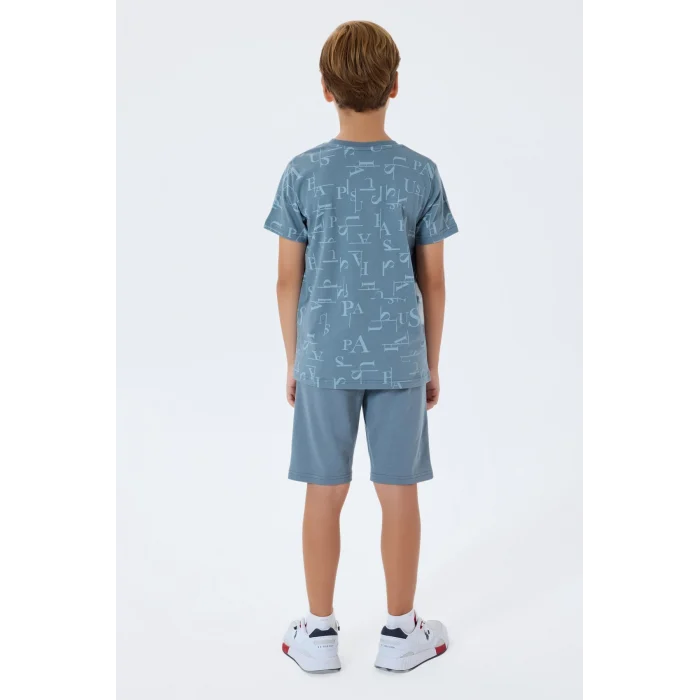 US Polo 2411-G Erkek Garson Bermuda Takım