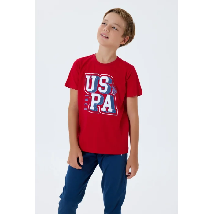 US Polo 2410-G Erkek Garson Pijama Takım