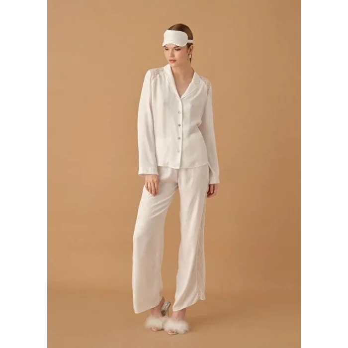 Pierre Cardin 25272 İpek Saten 7 Parça Gelin Çeyiz Takımı