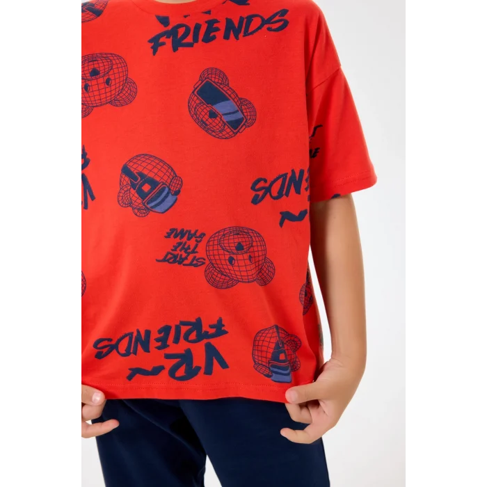 RolyPoly 3751-2 Erkek Çocuk Bermuda Takım