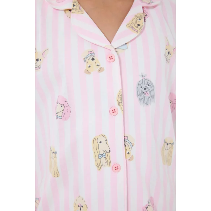 RolyPoly 3809-2 Kız Çocuk Kısa Kol Pijama Takımı