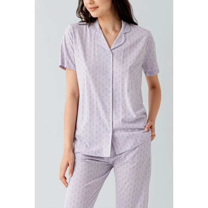 Arnetta 3552-S Kadın Gömlek Pijama Takım