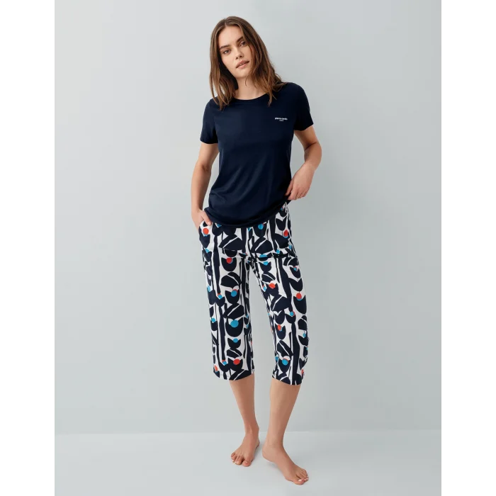 Pierre Cardin 9161-S Kısa Kol Kapri Takım