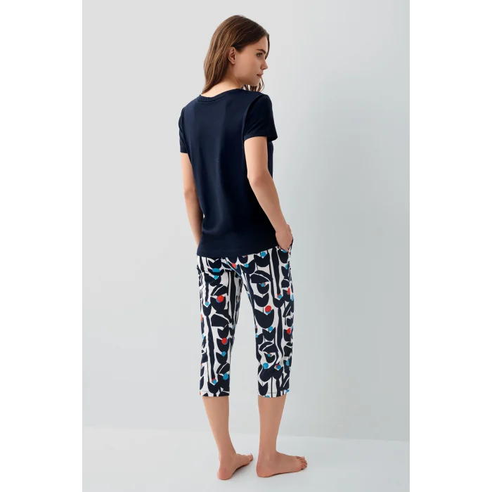 Pierre Cardin 9161-S Kısa Kol Kapri Takım