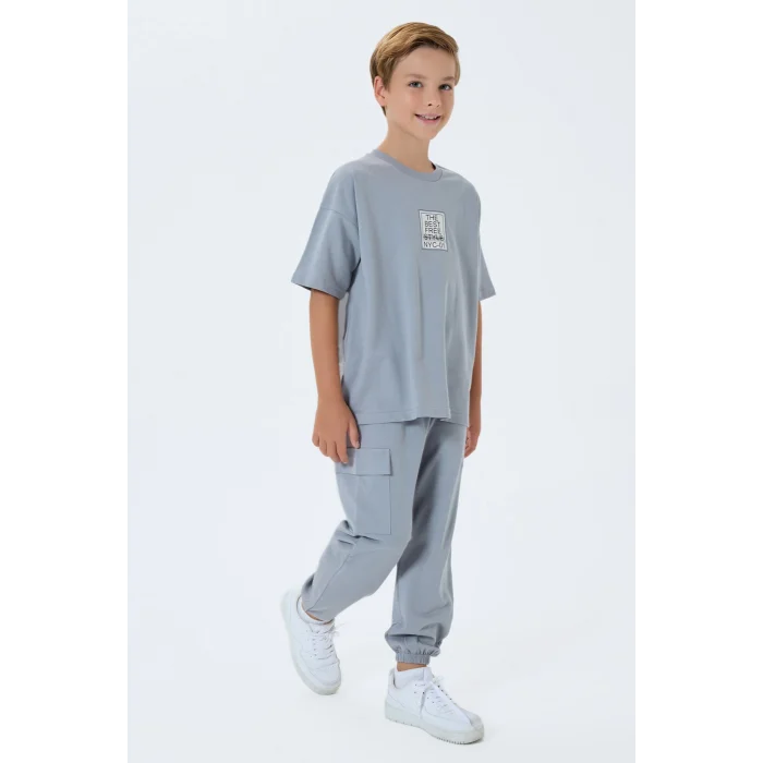 RolyPoly 3766-G Erkek Garson Kargo Pantolon İkili Takım