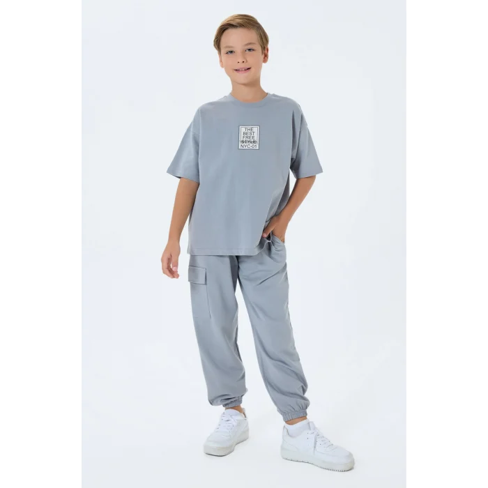 RolyPoly 3766-G Erkek Garson Kargo Pantolon İkili Takım