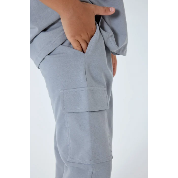 RolyPoly 3766-G Erkek Garson Kargo Pantolon İkili Takım