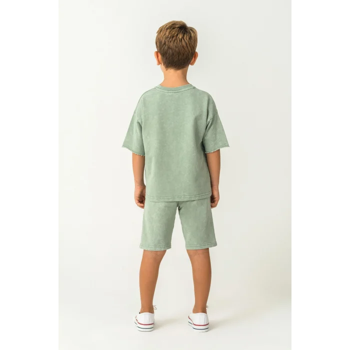 RolyPoly 3734-G Erkek Garson Bermuda Takım