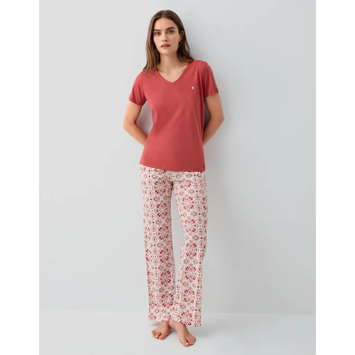 Pierre Cardin 9195-X Kadın Kısa Kol Pijama Takımı