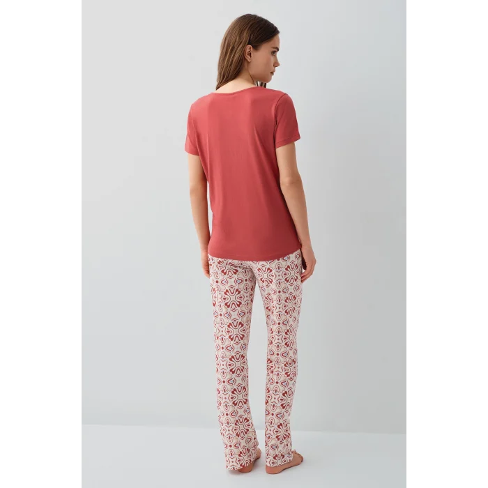 Pierre Cardin 9195-X Kadın Kısa Kol Pijama Takımı