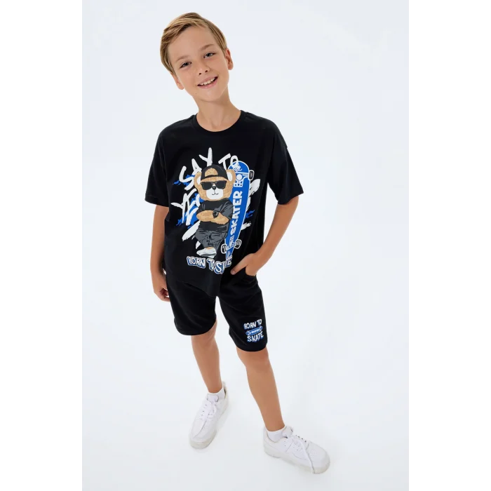 RolyPoly 3733-G Erkek Garson Bermuda Takım