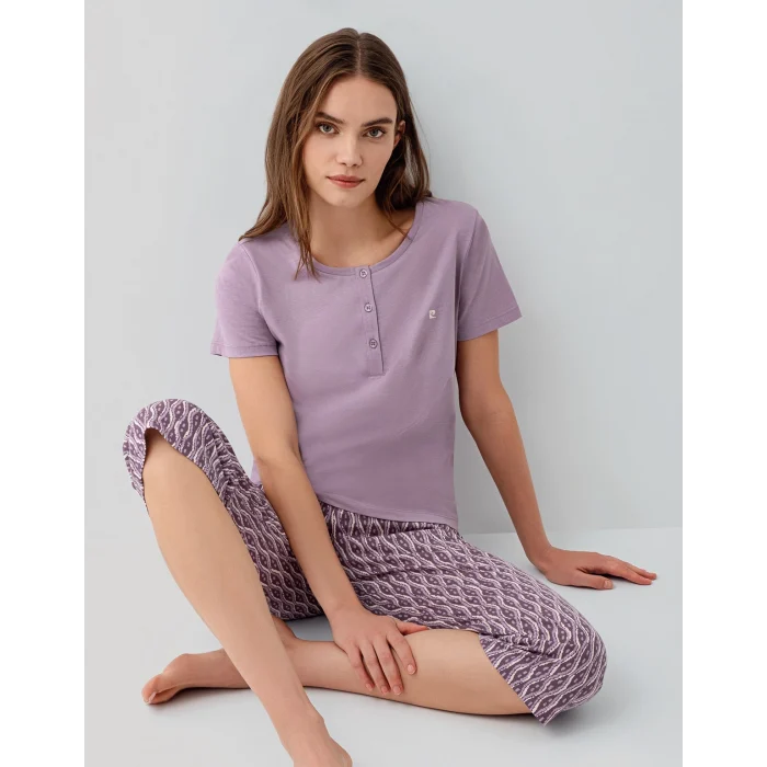 Pierre Cardin 9183-X Kadın Kapri İkili Takım