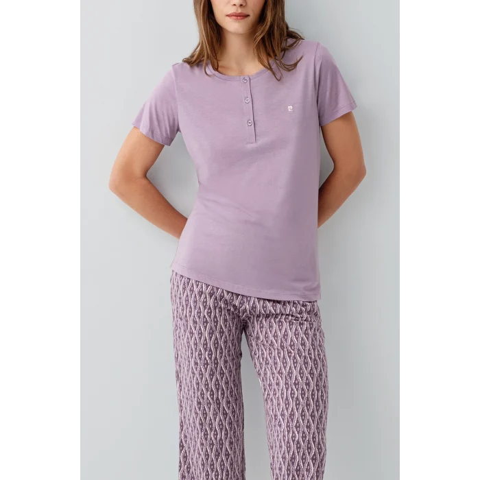 Pierre Cardin 9183-X Kadın Kapri İkili Takım