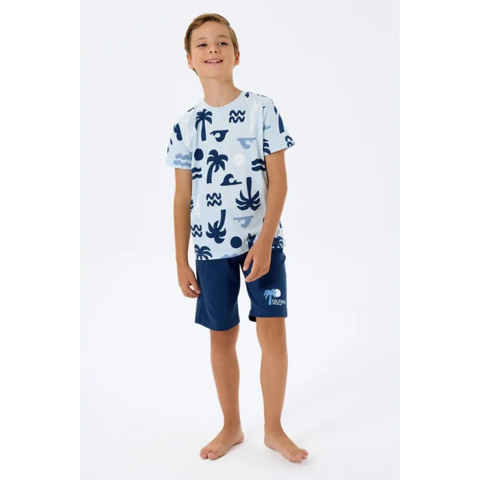 RolyPoly 3754-G Erkek Çocuk Bermuda Takım