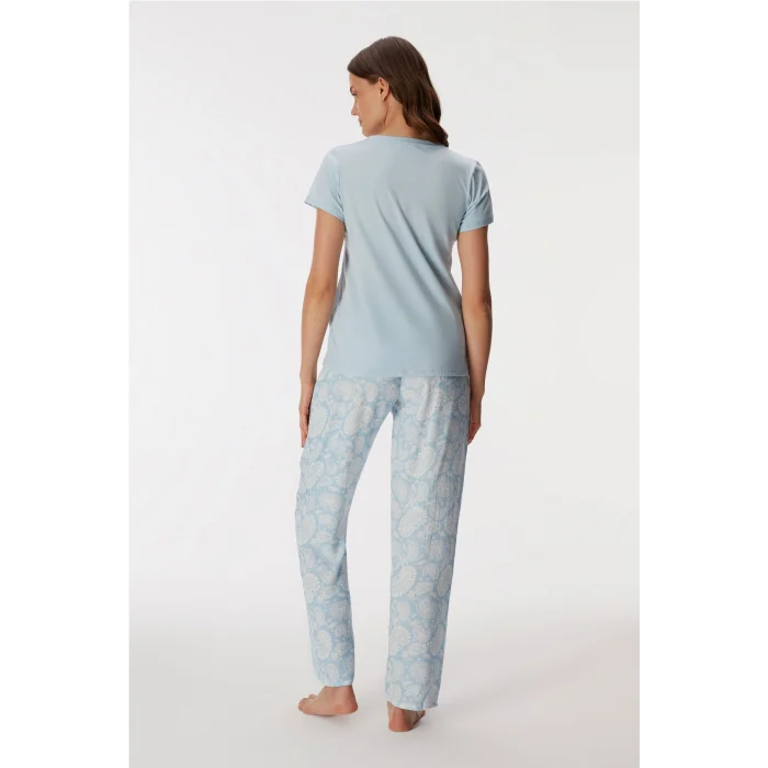 Anıl 11351 Kadın T-Shirt Ve Pantalon Takım