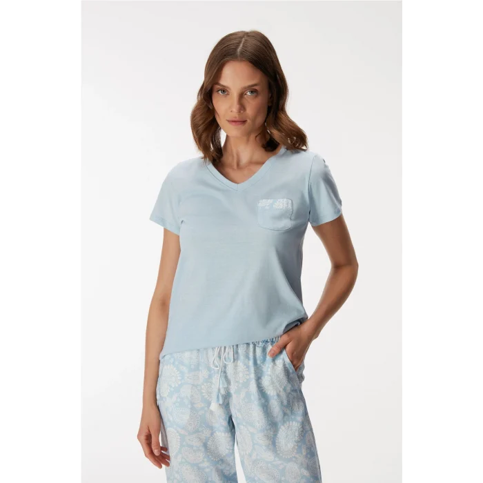 Anıl 11351 Kadın T-Shirt Ve Pantalon Takım