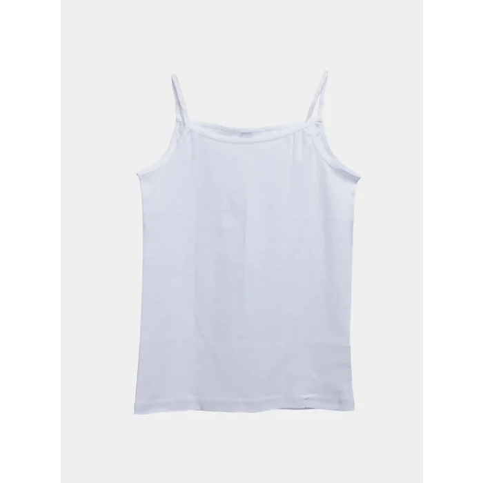 Star 610 Tekli Kız Çocuk İp Askılı Atlet