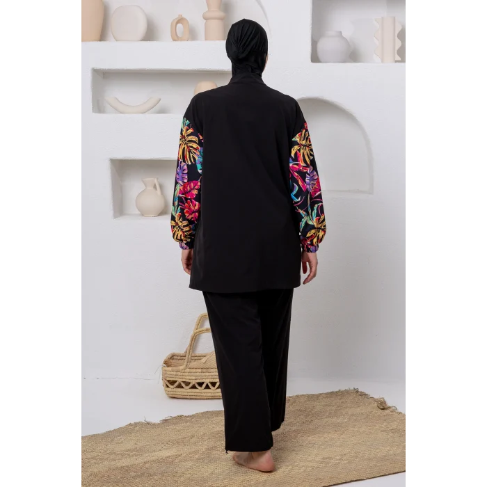 Adasea 1809 Hanz Battal Uzun Kollu Tesettür Mayo