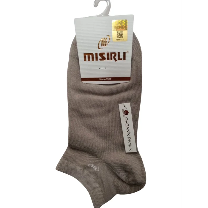 Mısırlı 70200 Bayan Organik Pamuk Patik Çorap