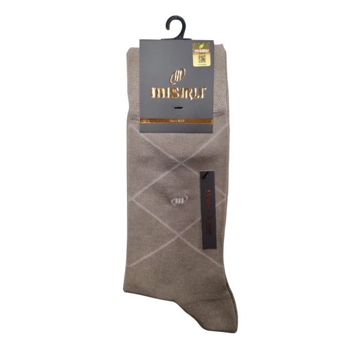 Mısırlı 61052 Erkek Modal Tencel Desenli Soket Çorap