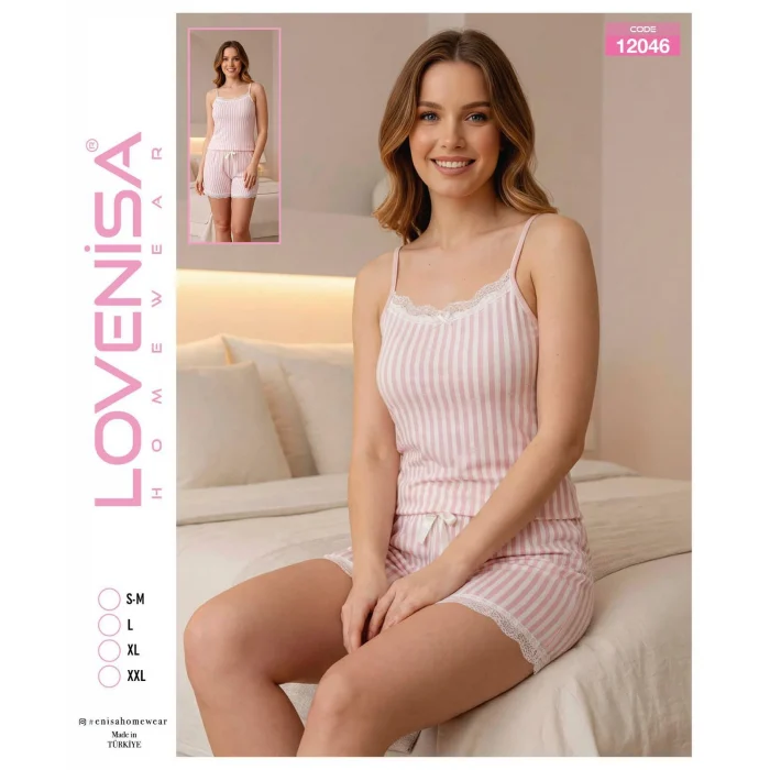 Lovenisa 12046 Kadın Şortlu Takım