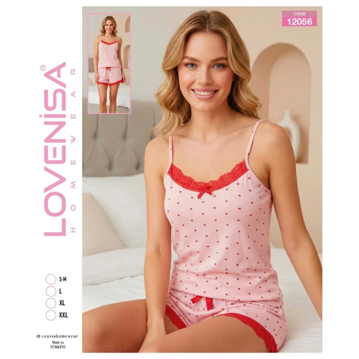 Lovenisa 12056 Kadın Şortlu Takım