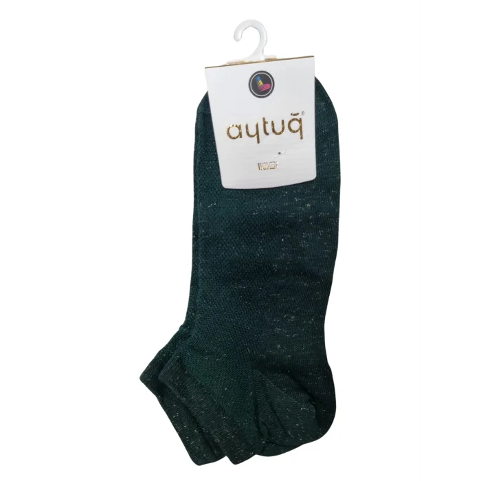 Aytuğ 39204 Kadın Simli Pamuklu Patik Çorap