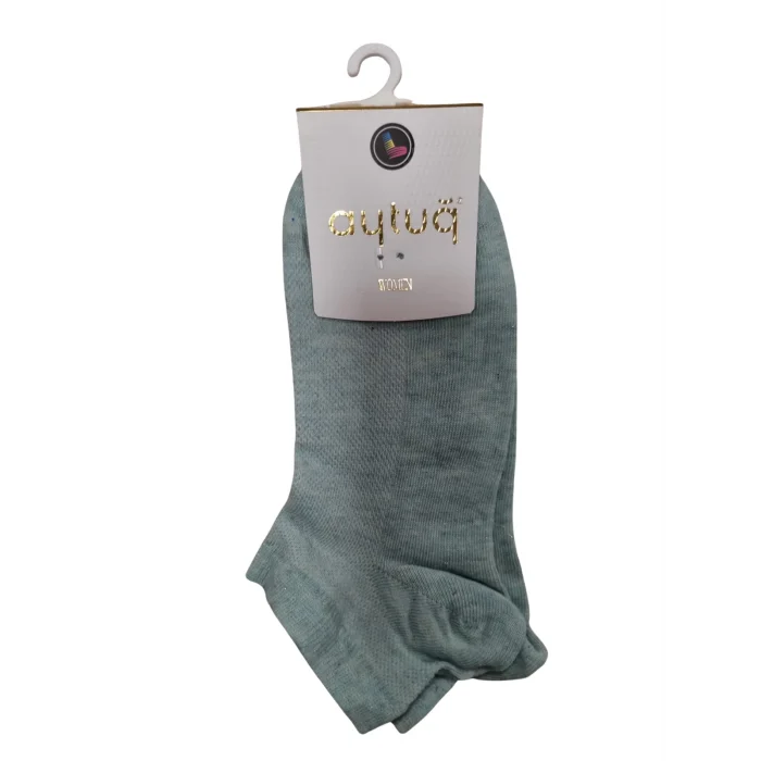 Aytuğ 39204 Kadın Simli Pamuklu Patik Çorap