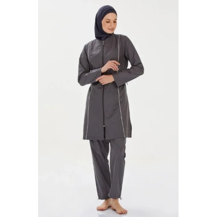 Rozamay 9075 Uzun Kol Kadın Tesettür Mayo