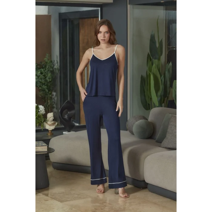 Aqua 26577 Kadın İp Askılı  Pijama Takım