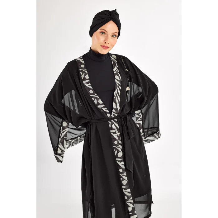 Adasea 1131 33-Jolıe Uzun Kollu Tesettür Mayo