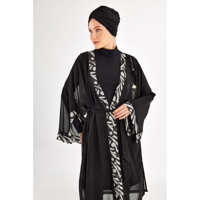 Adasea 1131 33-Jolıe Uzun Kollu Tesettür Mayo