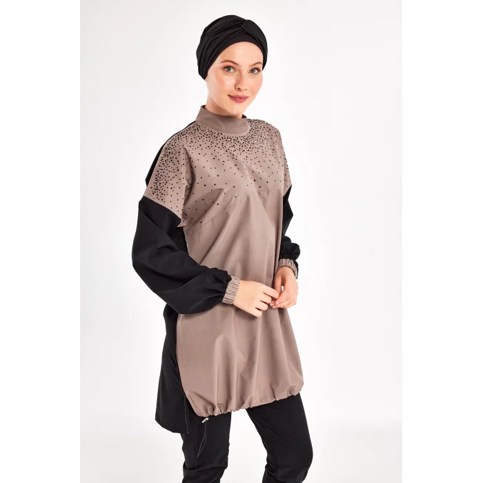 Adasea 1208 46-Keyla Uzun Kollu Tesettür Mayo