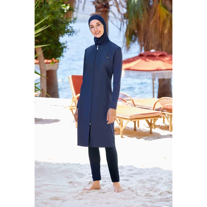 Adasea 1250 Jileli Uzun Kol Tesettür Mayo