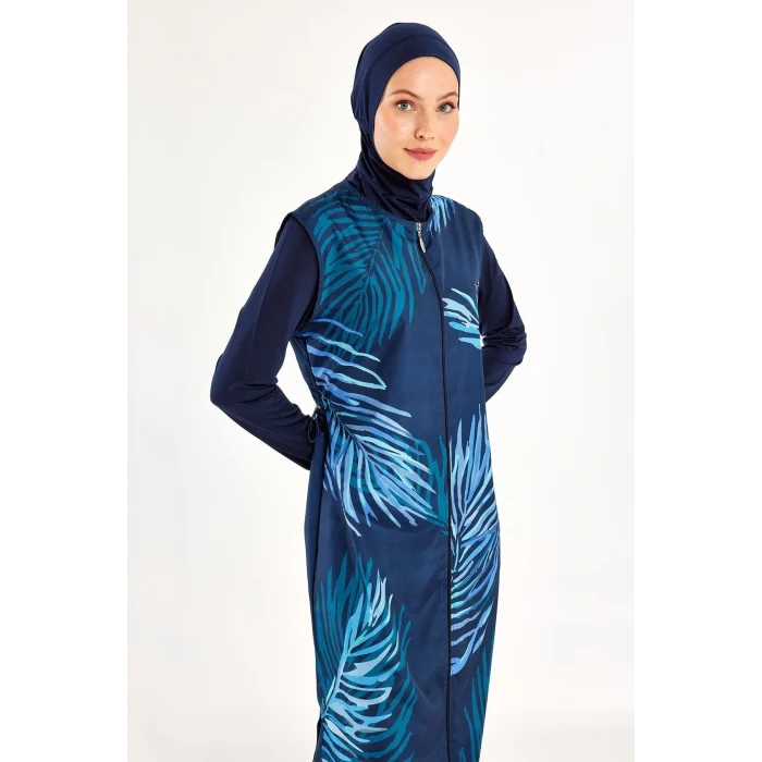 Adasea 1307 Granı Uzun Kollu Tesettür Mayo