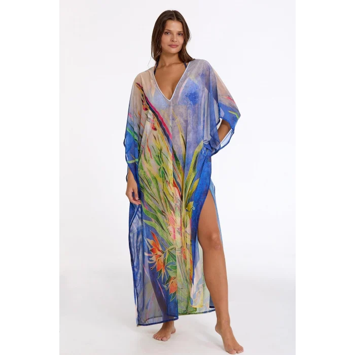 Argento 2083-3044 Kadın Uzun Kaftan