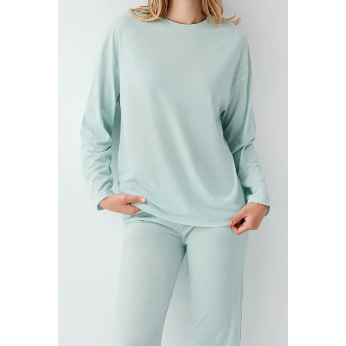 Arnetta 3407-S Kadın Uzun Kol Pijama Takım